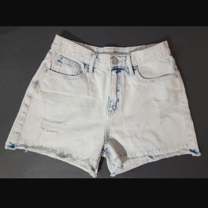 Old Navy Girls High Rise Denim Shorts Adjustable Waist Youth Size 16